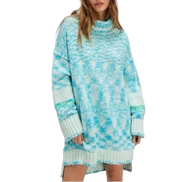 Free People Winter Storm Tunic dress size medium - Picture 1 of 16